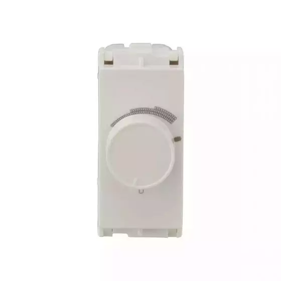 L&T [ Lauritz Knudsen ] Engem Dimmer White Color 400 W 1 Modular, CB93101DW04