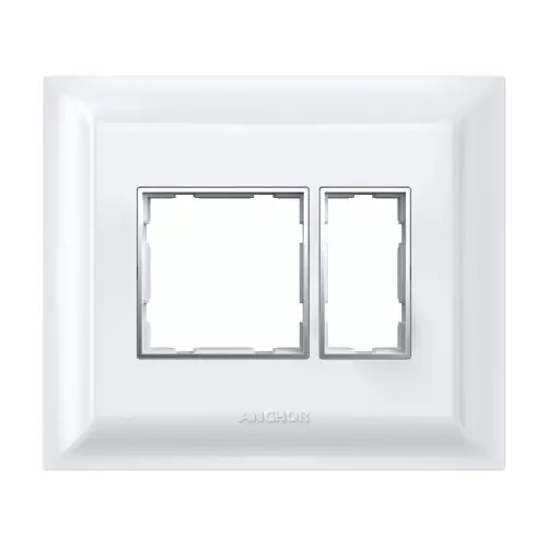 Buy Anchor Ziva 4 Module Cover Plate with Base Frame 68554C (Pack of