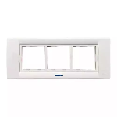 Cona Olive Glow Modular Plate White 6 Modules, M1105