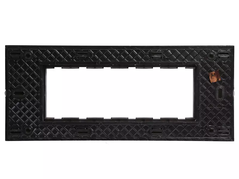 Cona 10506 Natural Glass  Modular Plate Pack of 2