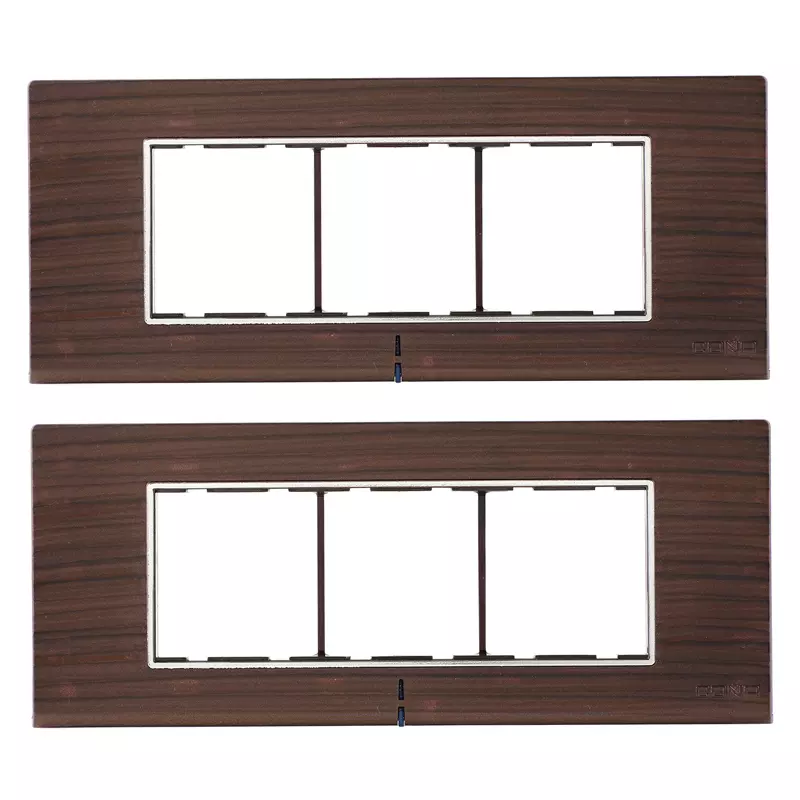 Cona 10806 Natural Wood  Modular Plate Pack of 2