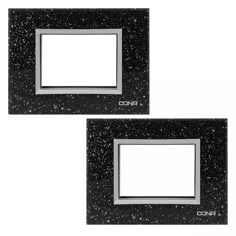 Cona 14903 Black Granite  1 Module Pack of 2