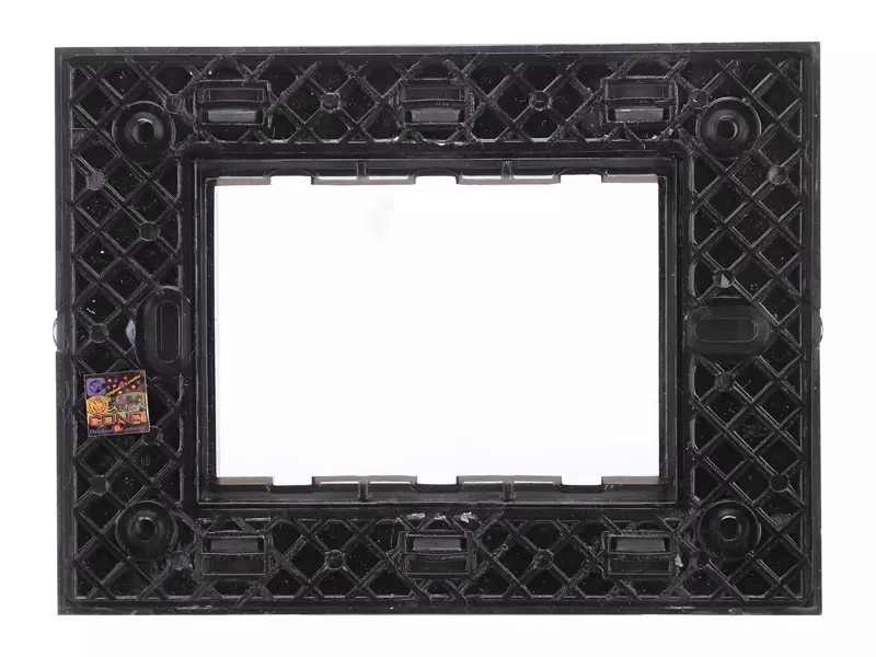 Cona 10503 Graphic Grey Polycarbonate  Modular Plate Pack of 3