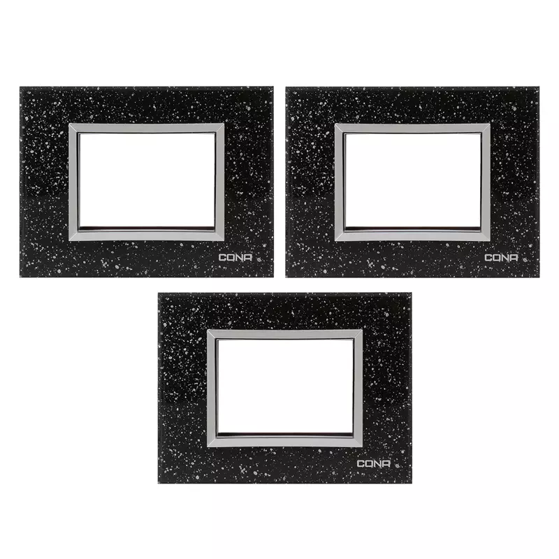 Buy Cona 14903 Black Granite  1 Module Pack of 3 from Industrybuying.com