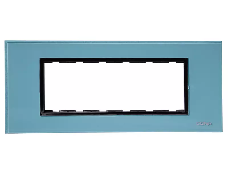 Cona 10506 Natural Glass  Modular Plate Pack of 3