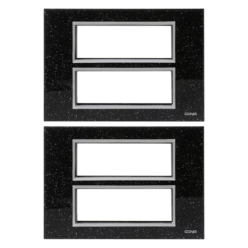 Cona 14912 Black Granite  1 Module Pack of 2