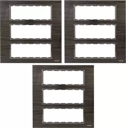 Buy Cona 10518 Graphic Grey  Modular Plate Pack of 2 from Industrybuying.com