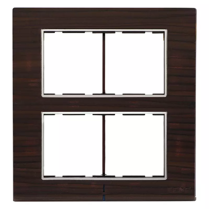 Cona 10809 Natural Wood  Modular Plate Pack of 2