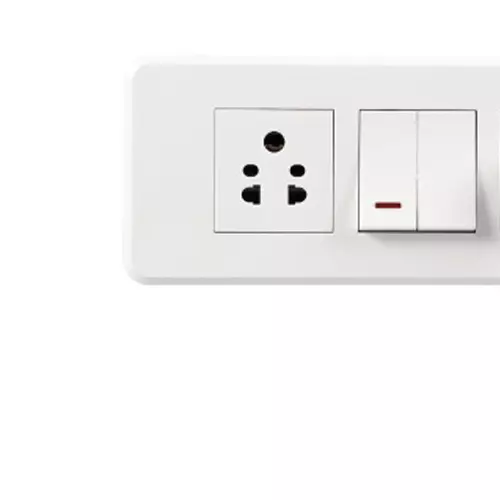 Havells Reo Elegant 6 M White Cover Plate AHRPLCWV06