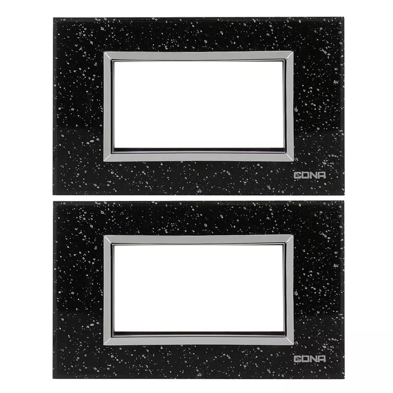 Cona 14904 Black Granite  1 Module Pack of 2
