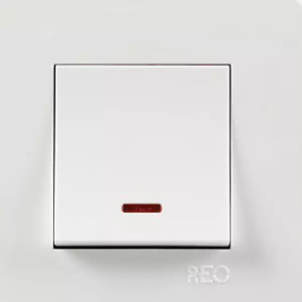 Havells Reo Elegant 2 M White Cover Plate AHRPLCWV02