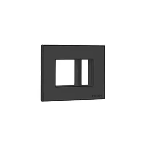 Philips 3 Module Grid and Cover Mirror Glaze Range
