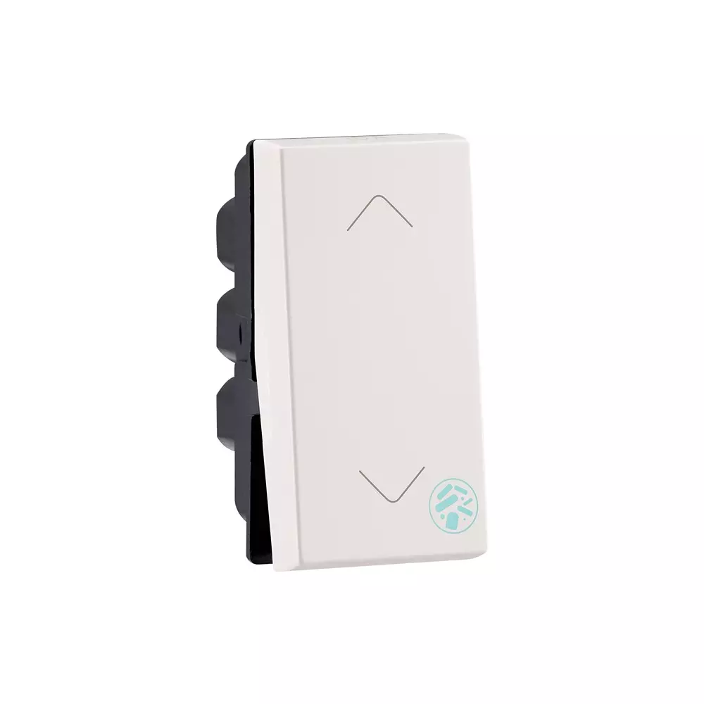 Legrand Anti - Bacterial Switch Myrius Classic White 1 Module, 6793 23