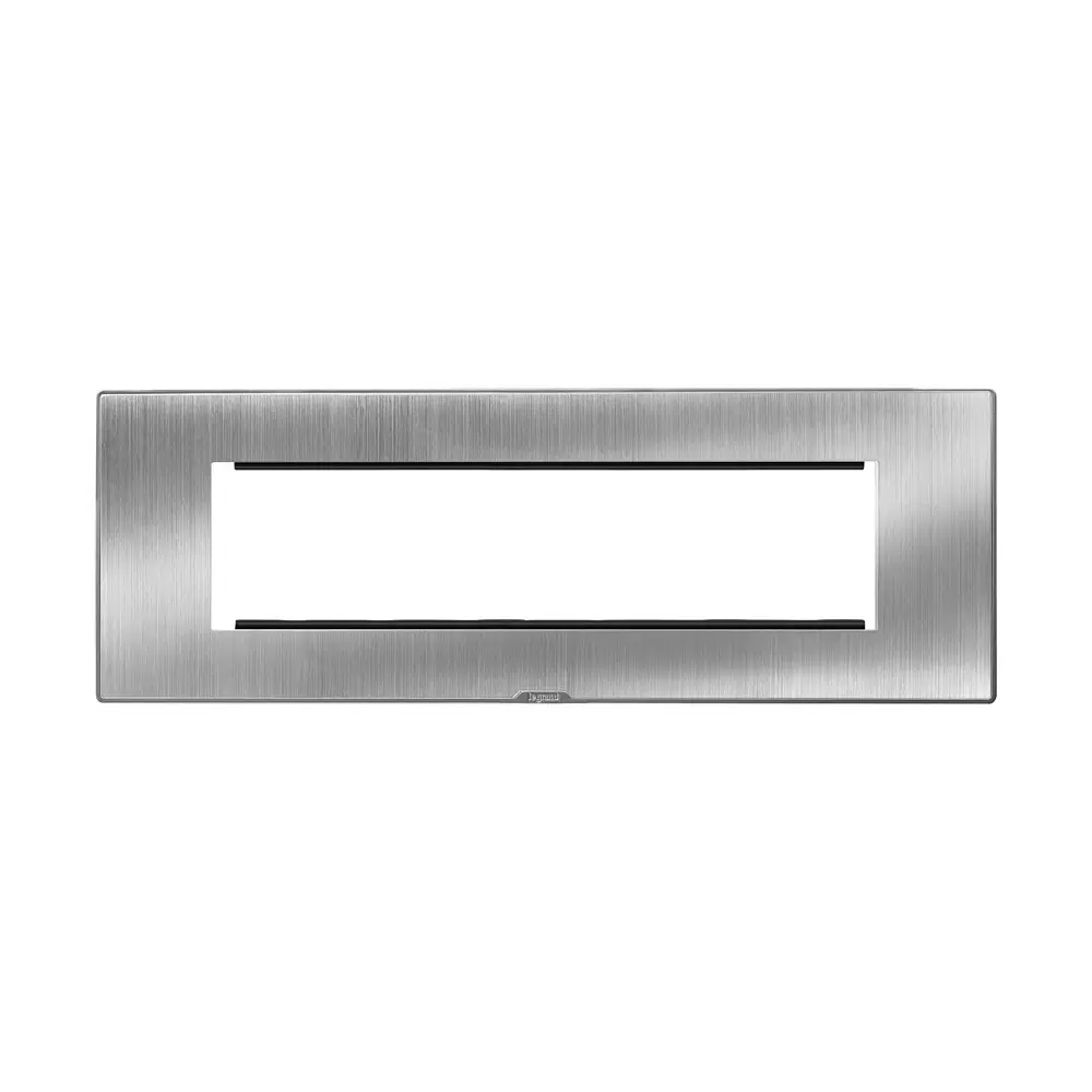 legrand-myrius-series-6-m-modular-cover-plate-with-frame-high-grade-polycarbonate-sonic-silver-6795-86