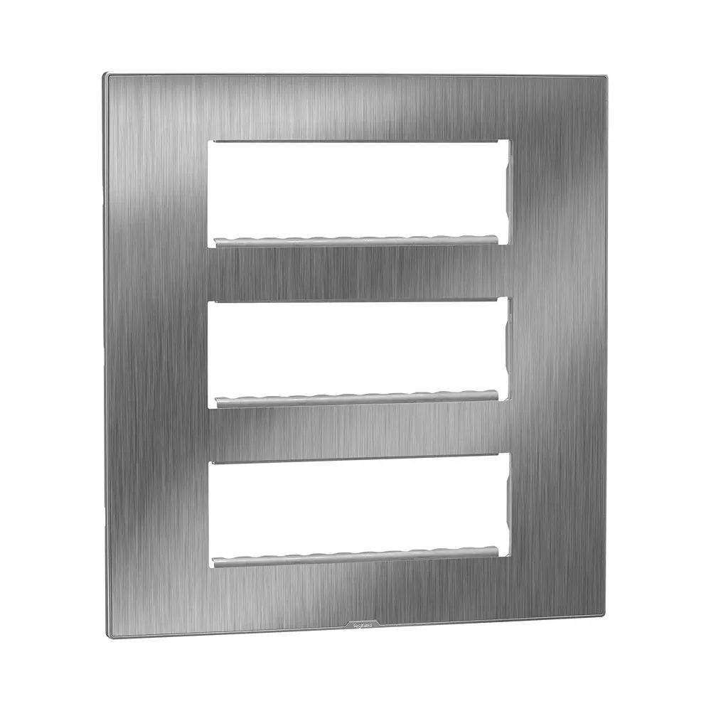 legrand-myrius-series-18-m-modular-cover-plate-with-frame-high-grade-polycarbonate-sonic-silver-6795-98