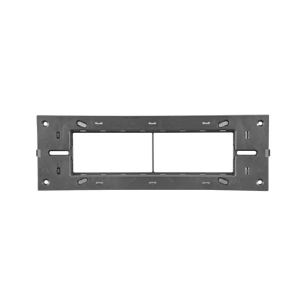 lt-lauritz-knudsen-englaze-plastic-horizontal-cover-plate-with-plastic-grid-frame-mountain-grey-color-8-module-cb92108fm01
