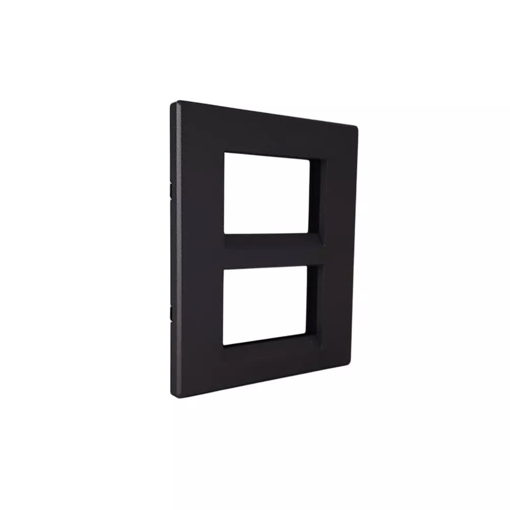 lt-lauritz-knudsen-englaze-plastic-square-cover-plate-with-plastic-grid-frame-champagne-gold-color-8-module-cb92208fc01