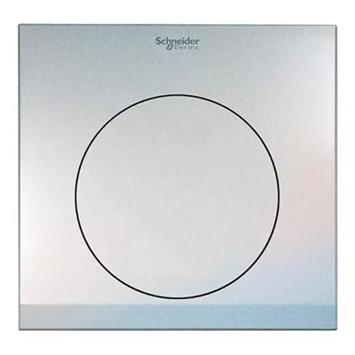 Schneider Electric ULTI Impress Blank Plate Cover Plate 1 Gang Polycarbonate Pearl White, UC31XXPW