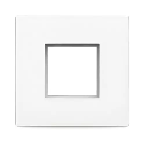 K9 Evoq Cover Plate With Base Frame Matrix 2 Module White, 9302 (Pack of 10)