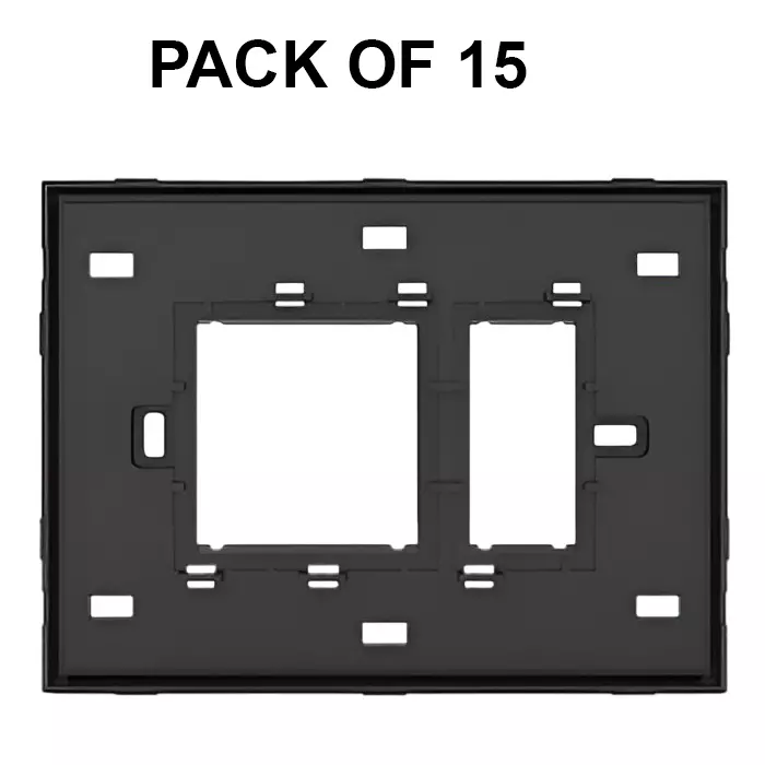K9 Evoq GLASSIK BASE FRAME 3 Module Black, GBP9403 (Pack of 15)