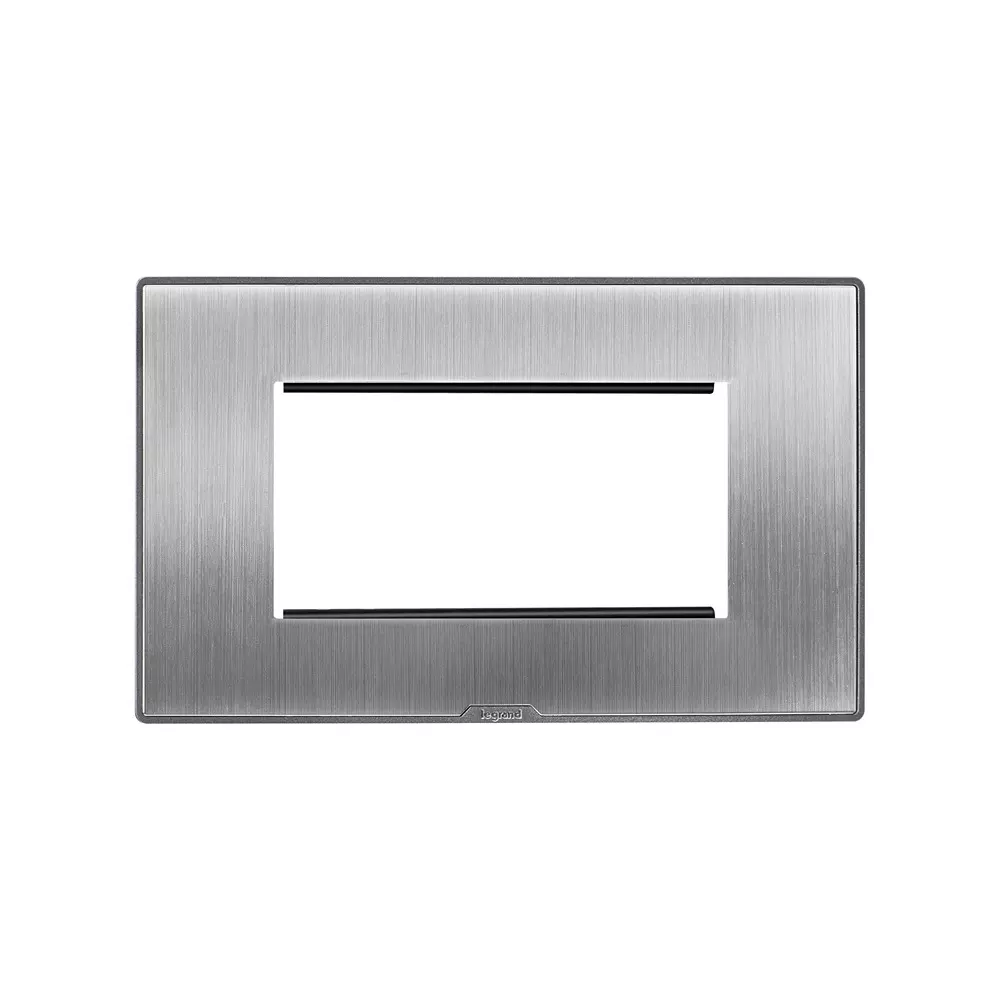legrand-myrius-series-4-m-modular-cover-plate-with-frame-high-grade-polycarbonate-sonic-silver-6795-84