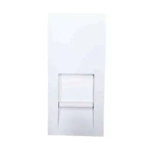 AP Magic Series RJ45 Jack Polycarbonate 1 Module White, M034A