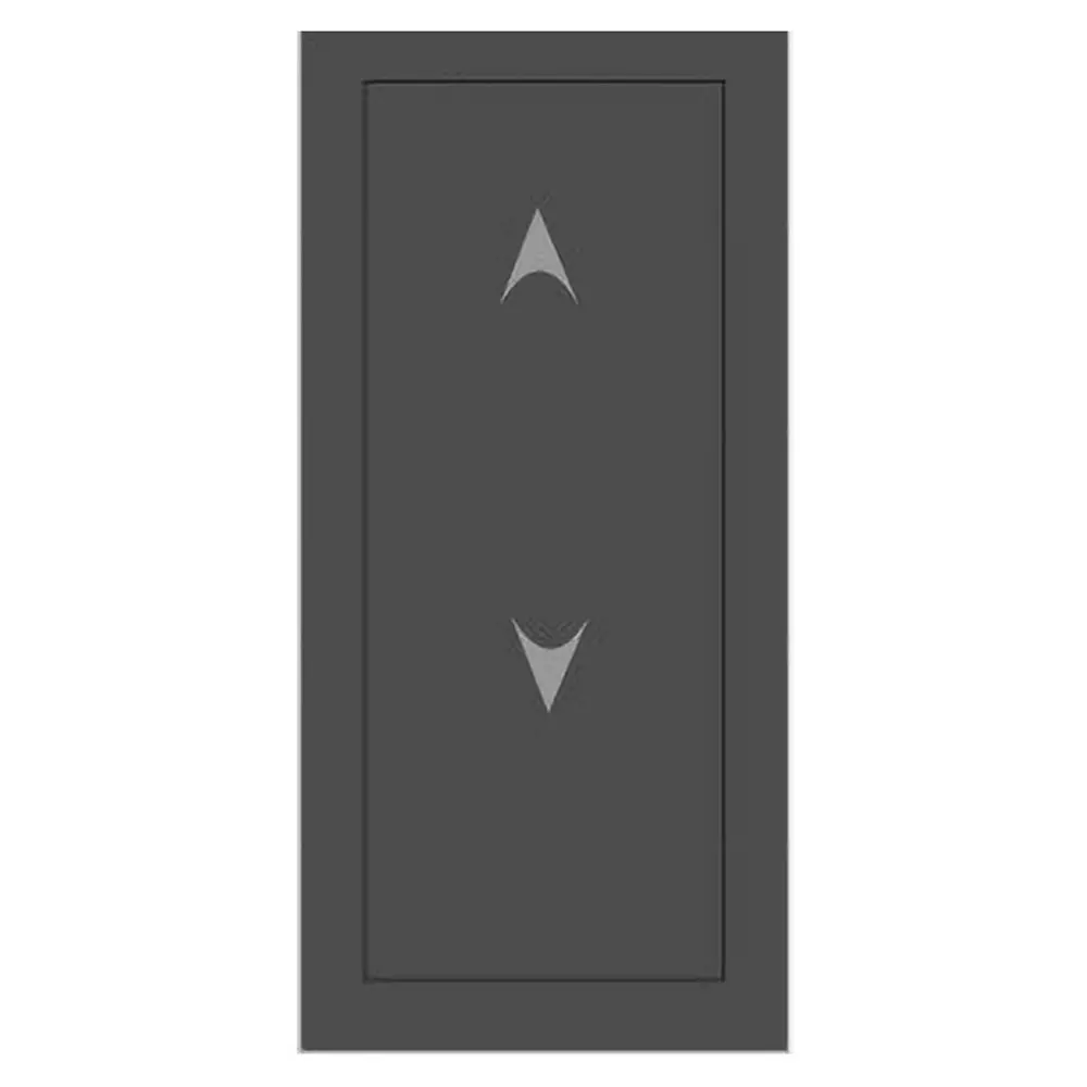 AP Magic Series Flat Switch Polycarbonate 1 Module 20 A 2-Way Black, MB64 (Pack of 20 Pcs)