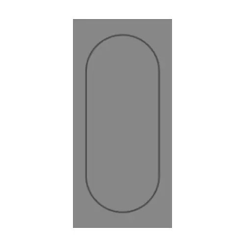 AP Magic Series Cute Switch Polycarbonate 1 Module 10 A 1-Way Black, MB60A (Pack of 20 Pcs)