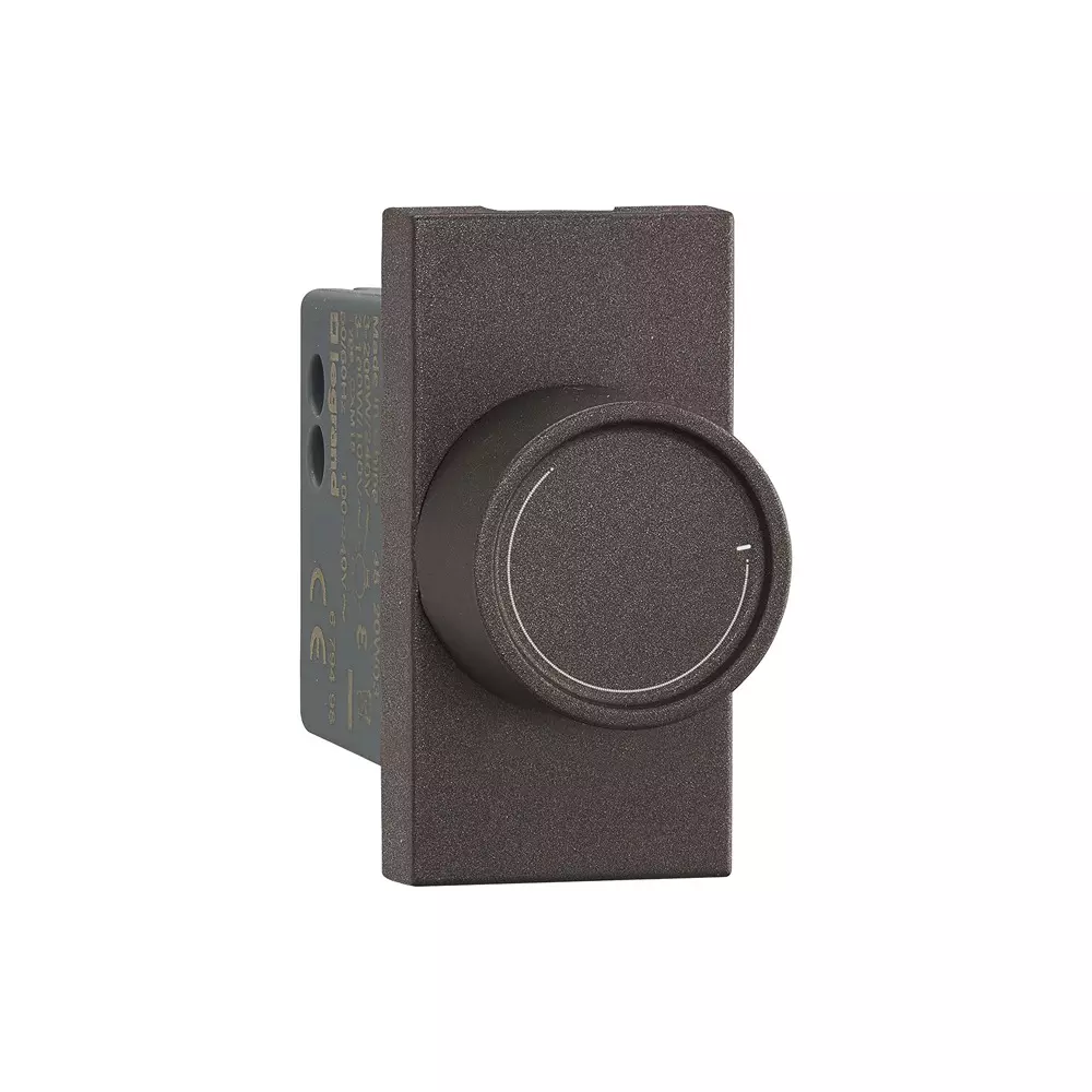 Legrand Rotary LED Light Dimmer Myrius Charcoal Grey 1 Module, 6794 98