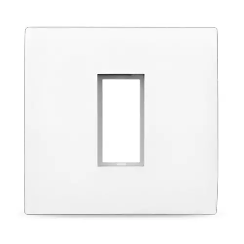 K9 Evoq Matrix White Cover Plate With Base Frame (Pack of 10)