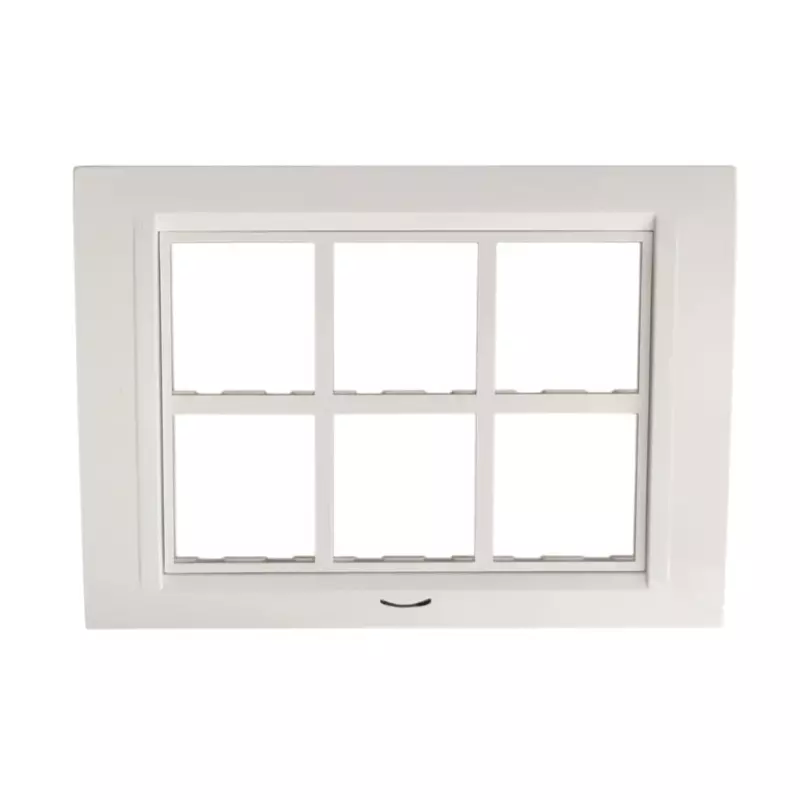 HOSPER Universal Series Indicator Modular Plate White 12 Module 8x6 inch, RI08