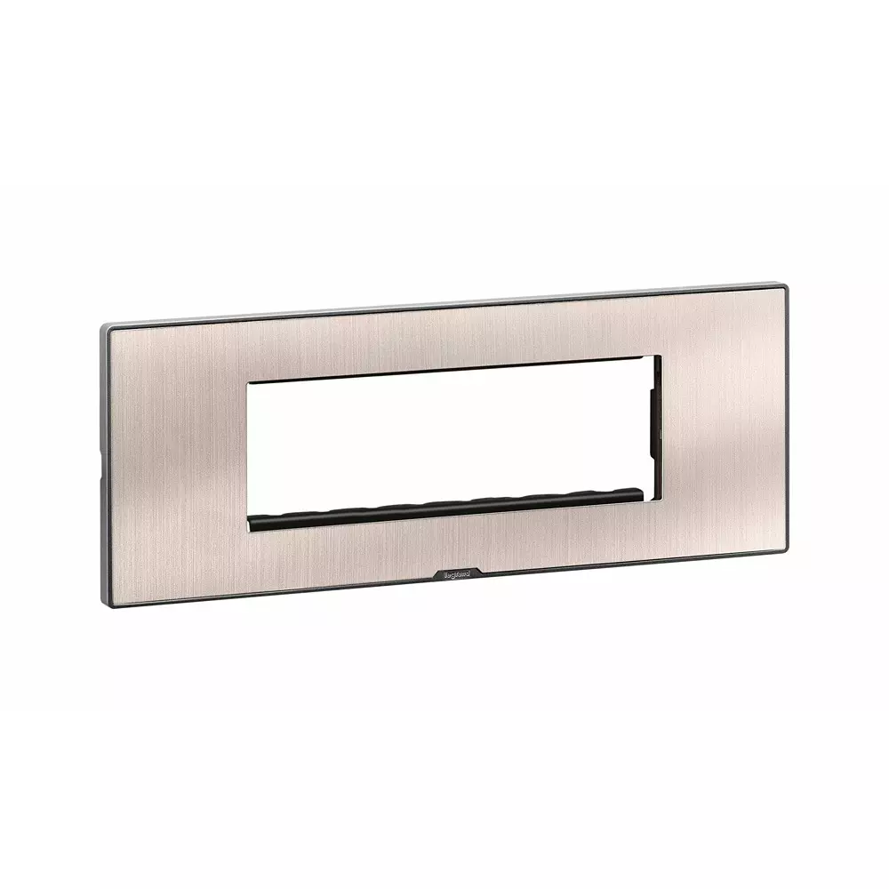 legrand-myrius-series-6-m-modular-cover-plate-with-frame-high-grade-polycarbonate-pearl-champagne-6795-66