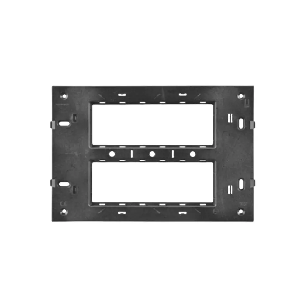 lt-lauritz-knudsen-englaze-plastic-cover-plate-with-plastic-grid-frame-mountain-grey-color-12-module-cb92112fm01