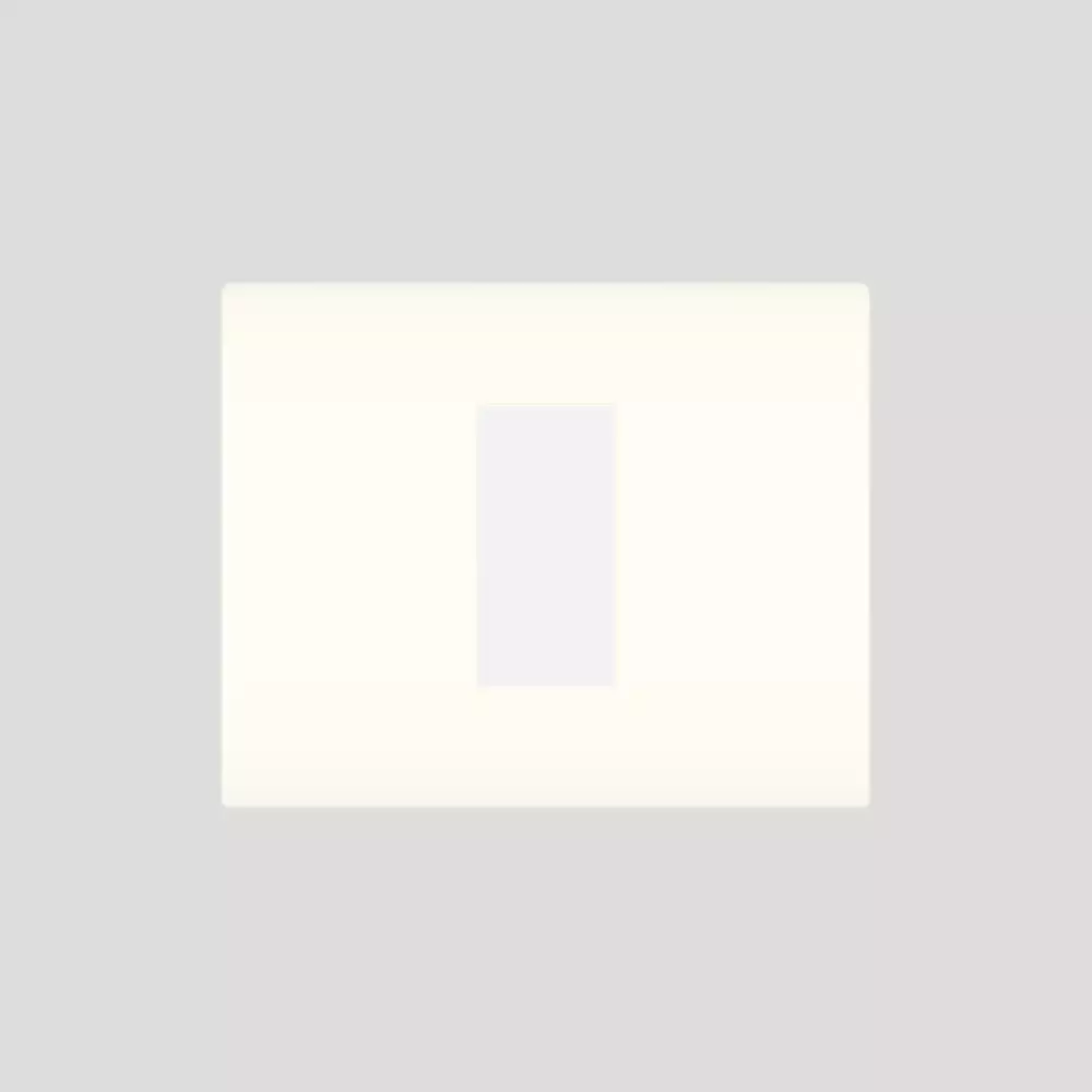 Norisys SQUARE Series Smart Plate with Frame 1 Module, S7631