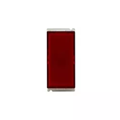 Philips 1 Module Switch with Indicator Durro Red, 913713990801