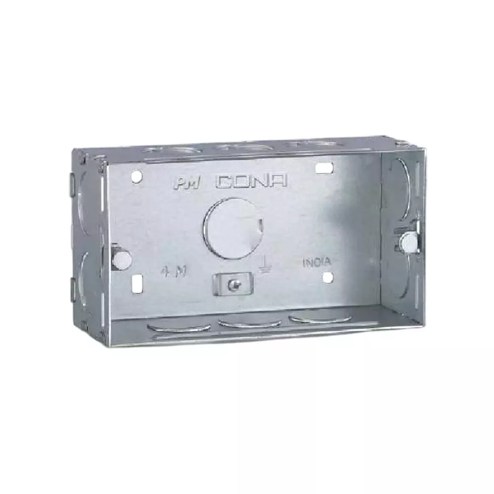 Cona Estella Concealed Boxes 4 M Sliver Metal, 6604