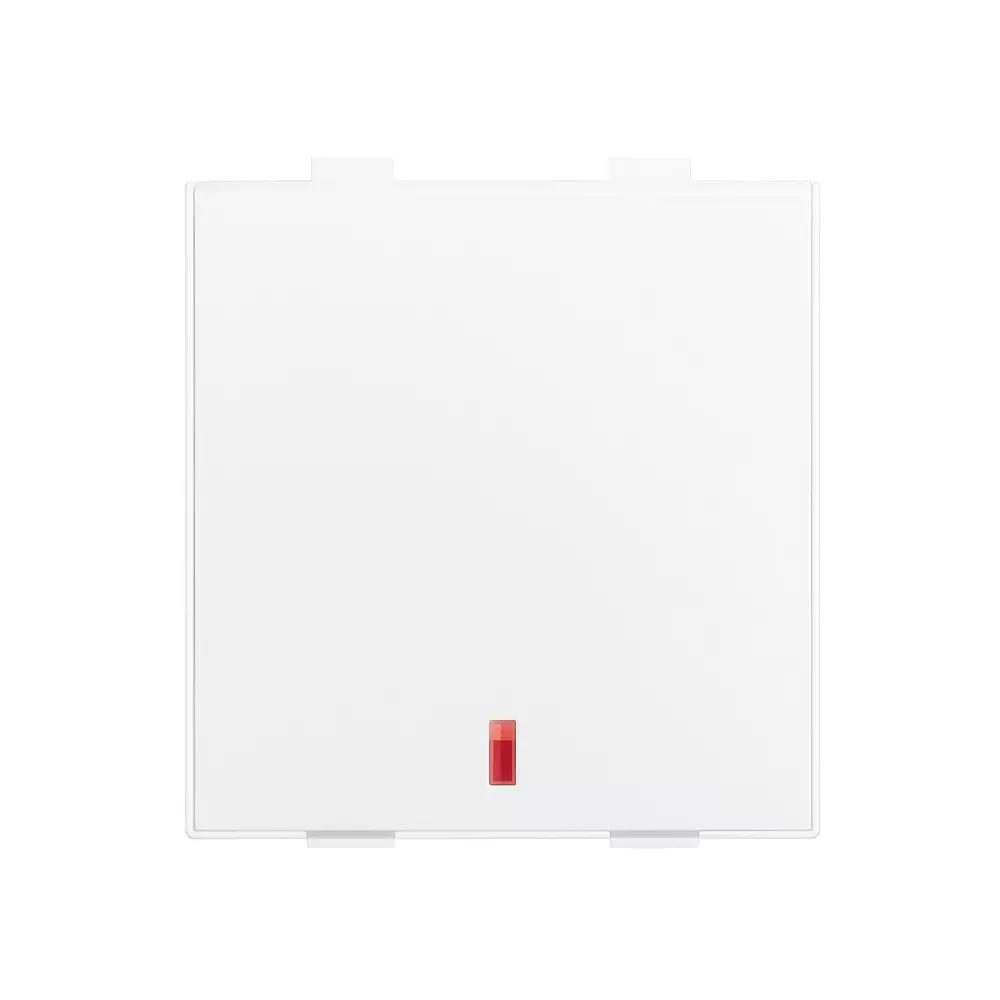 C&S Electric Switch with Indicator White 2 Module 1 Pole 1 Way 16 Amp, CE20575NR