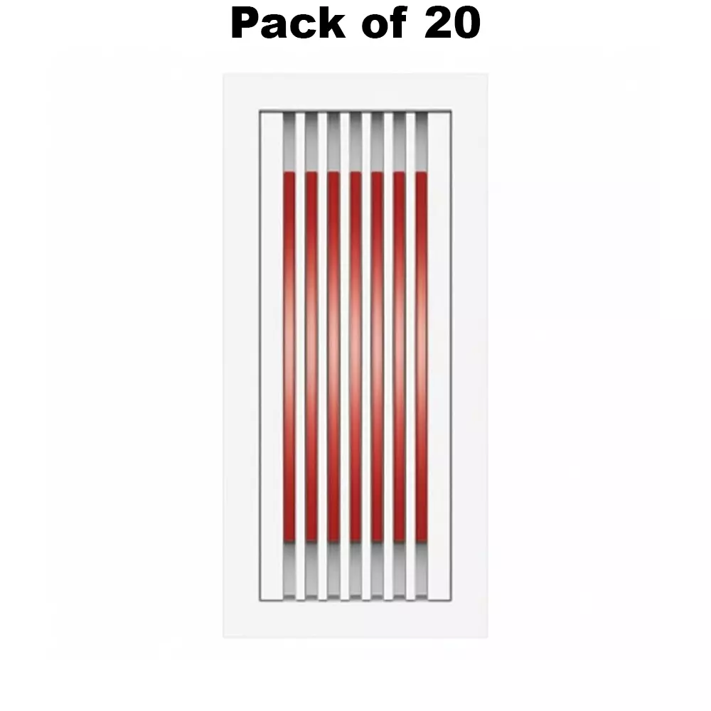 K9 Neon Indicator Red 1 Module White, 9045 (Pack of 20)