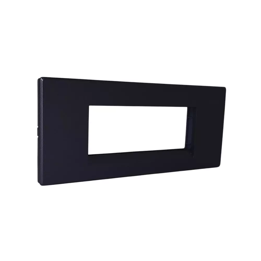 lt-lauritz-knudsen-englaze-plastic-cover-plate-with-plastic-grid-frame-mountain-grey-color-6-module-cb92106fm01