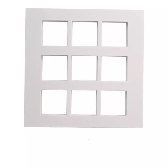 GreatWhite Chrome Evo Modular Plates 18 Module in White Chrome Color and Plastic Body, 20618-WHC (Pack of 5)