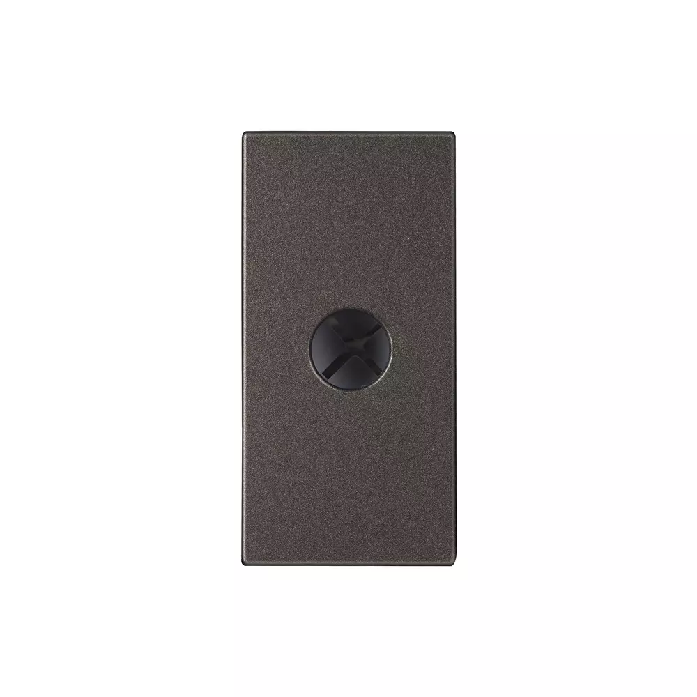 Legrand Cable Outlet Myrius Charcoal Grey 1 Module, 6794 75