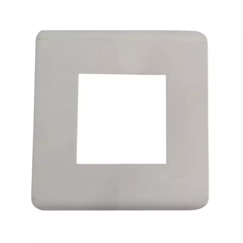 HOSPER Universal Series Classic Modular Plate White 2 Module 4½x4½ inch, RC02