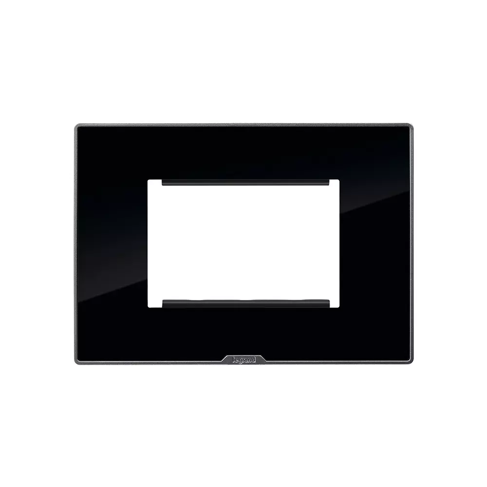 legrand-myrius-series-3-m-modular-cover-plate-with-frame-high-grade-polycarbonate-ice-black-6795-43