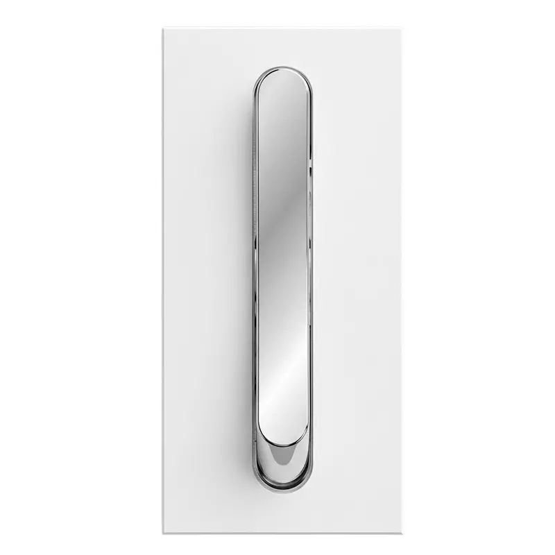 AP Magic Series Sleek Switch Polycarbonate 1 Module 10 A 1-Way White, M028 (Pack of 20 Pcs)
