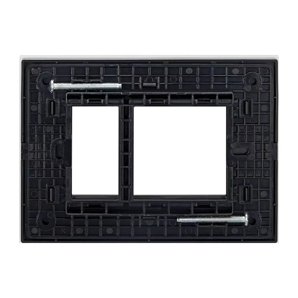 lt-lauritz-knudsen-entice-cover-plate-with-grid-frame-white-marble-color-3-module-cb91103fw07