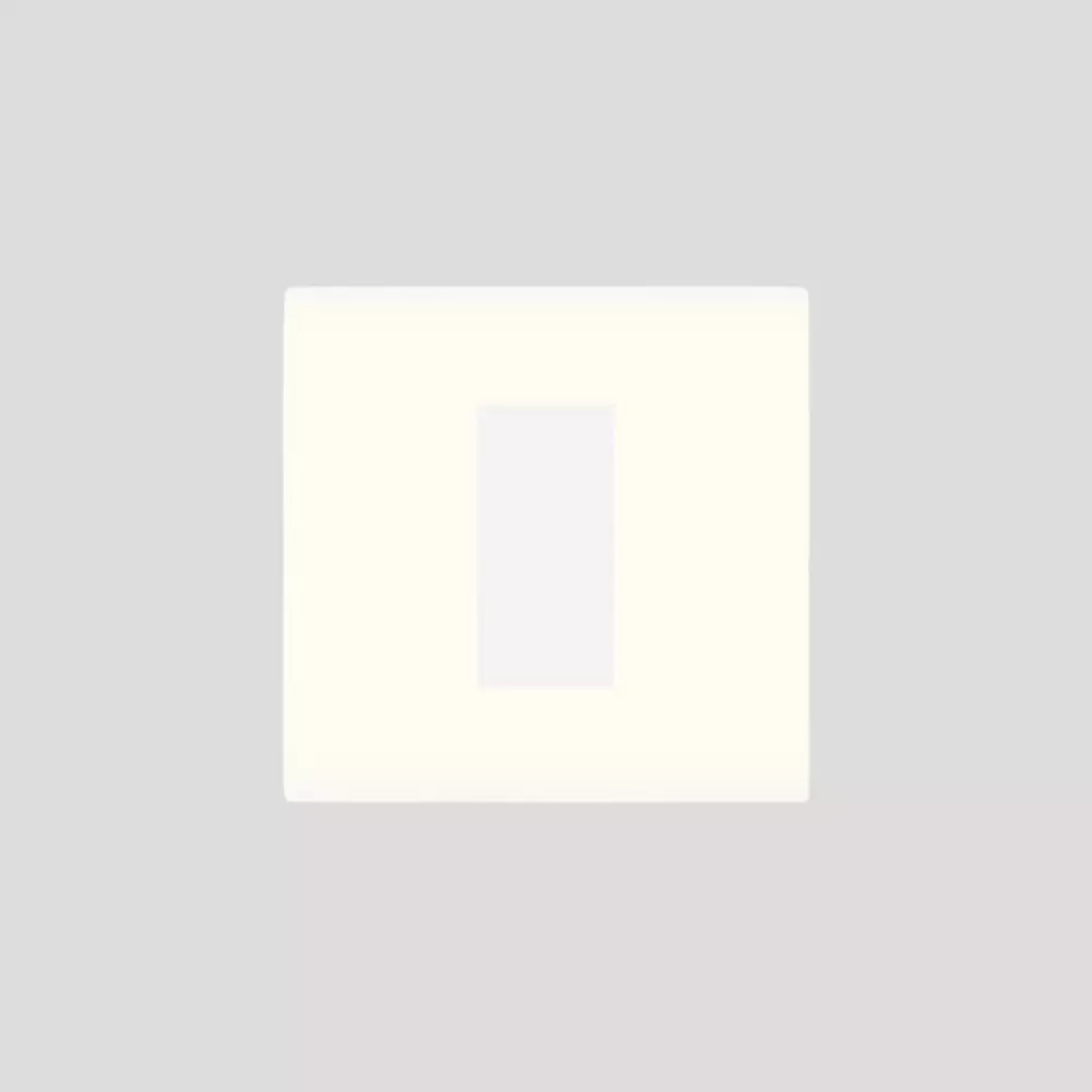 Norisys SQUARE Series Smart Plate with Frame 1 Module, S7601