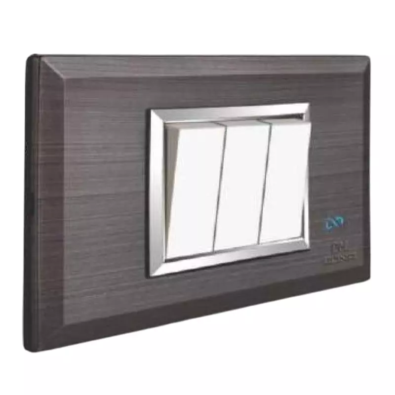 Cona Platinum Modular Plate Carbon Wood 3 Modules, 14703