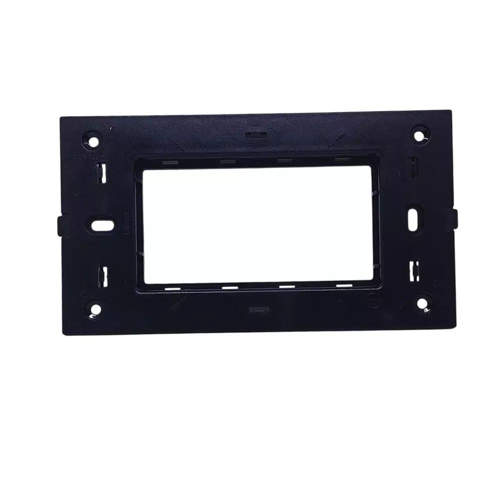 lt-lauritz-knudsen-englaze-plastic-cover-plate-with-plastic-grid-frame-mountain-grey-color-4-module-cb92104fm01