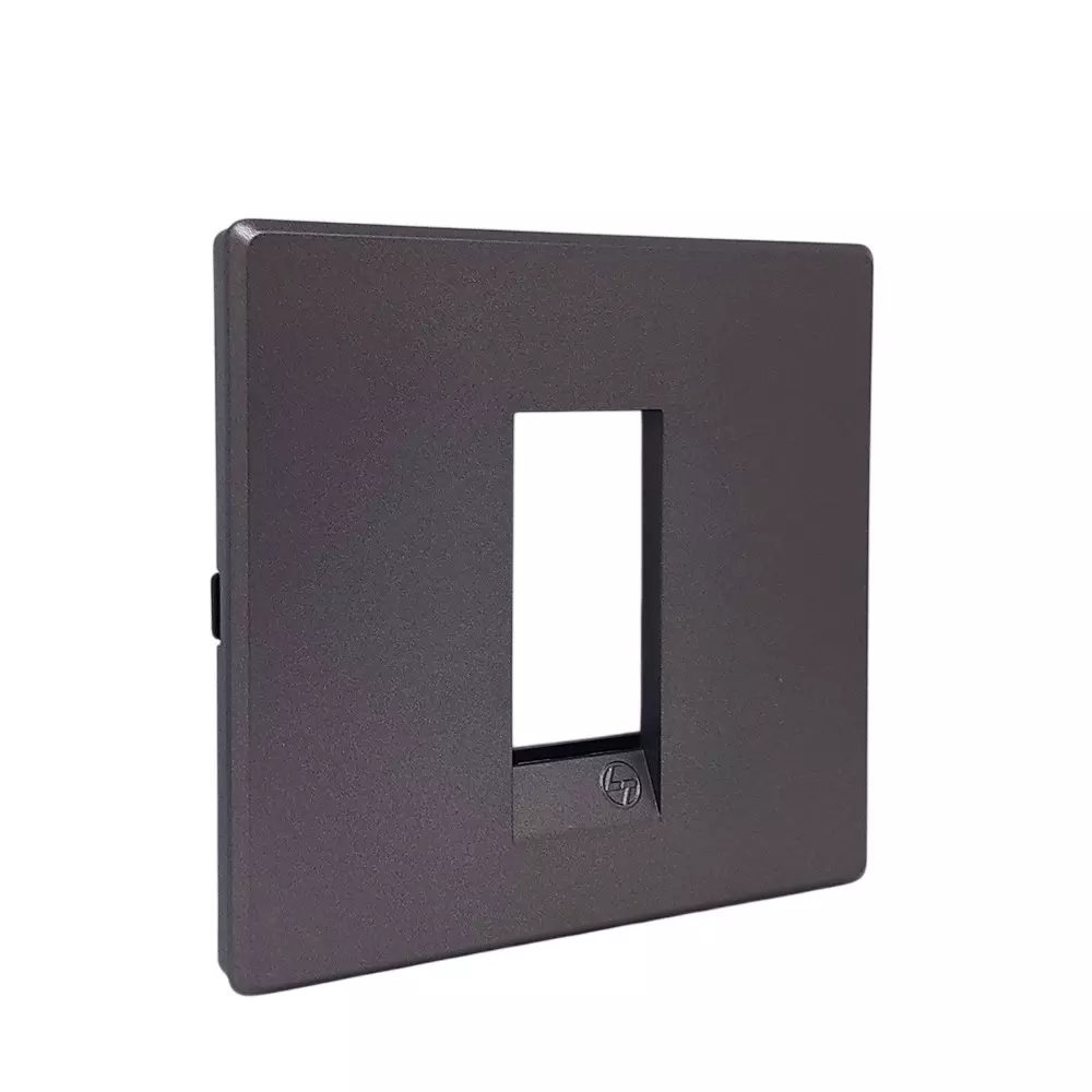 lt-lauritz-knudsen-englaze-plastic-cover-plate-with-plastic-grid-frame-champagne-gold-color-1-module-cb92101fc01