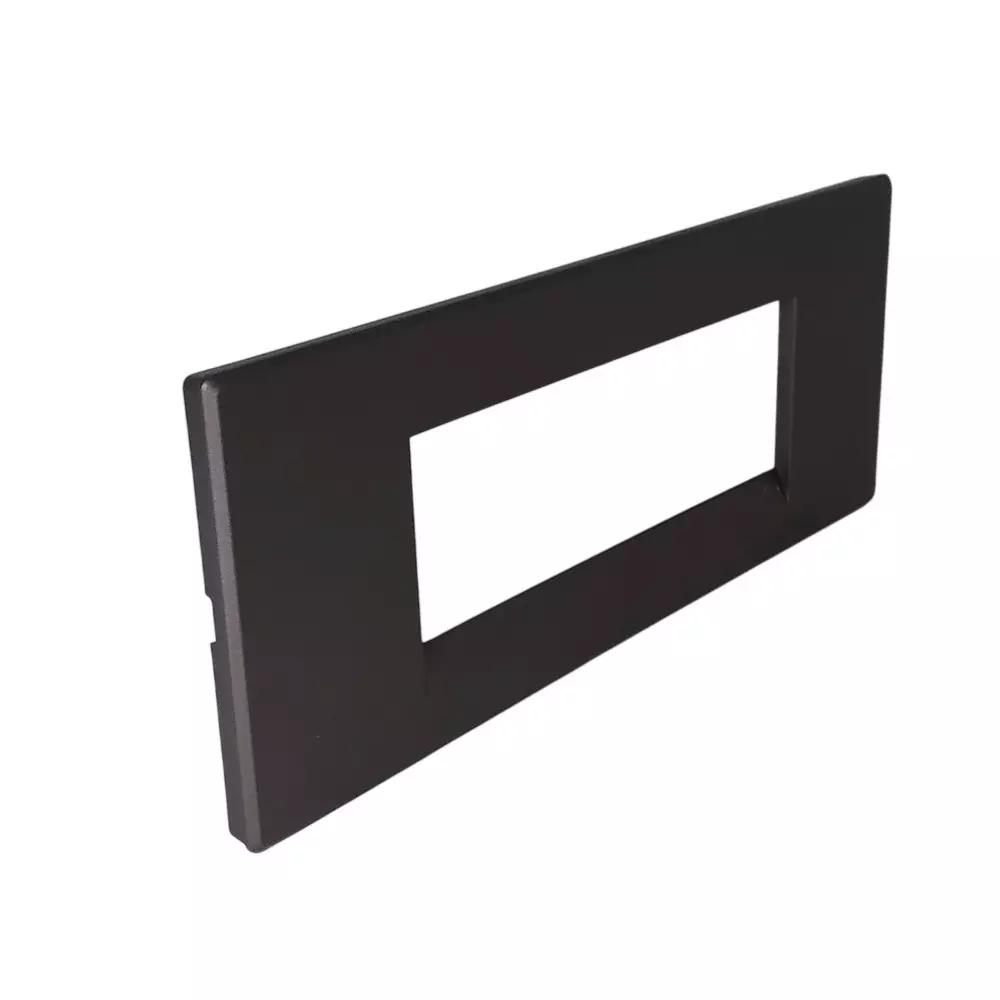 lt-lauritz-knudsen-englaze-plastic-cover-plate-with-plastic-grid-frame-champagne-gold-color-6-module-cb92106fc01